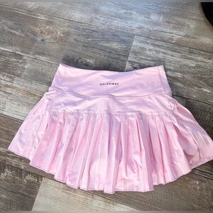 Gold hinge skirt